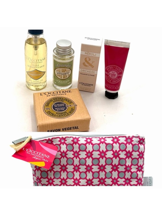 L'OCCITANE Other - L'Occitane En Provence Travel Size 6pc Gift Set In Travel Bag - Holiday VIP